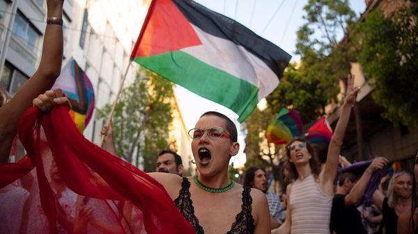 As LGBTQ+ Pride's Crescendo Approaches, Tensions over War in Gaza Expose Rifts