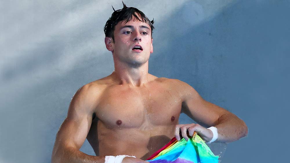 Watch: Tom Daley Rocks a Knitted Speedo in Cheeky Nonprofit Ad