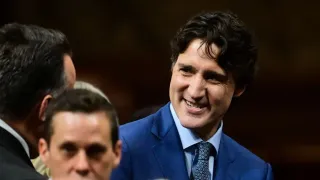 Katy Perry and Justin Trudeau Photographed Sharing a Kiss on Santa Barbara Yacht