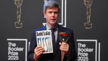 Writer David Szalay Wins Prestigious Booker Prize for Fiction With His Earthy Novel 'Flesh'